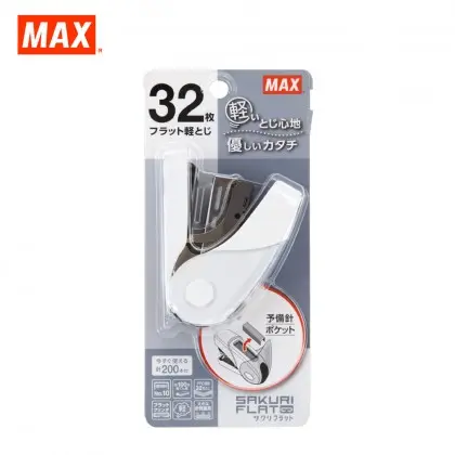 MAX輕鬆型訂書機/ HD-10FL3K-W白色/ 32張